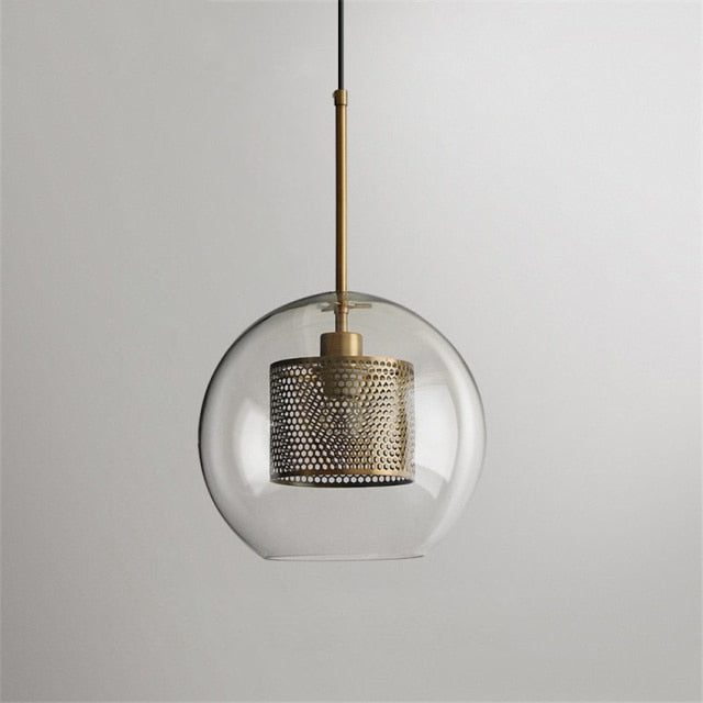 Modern Loft Glass Ball Pendant Light