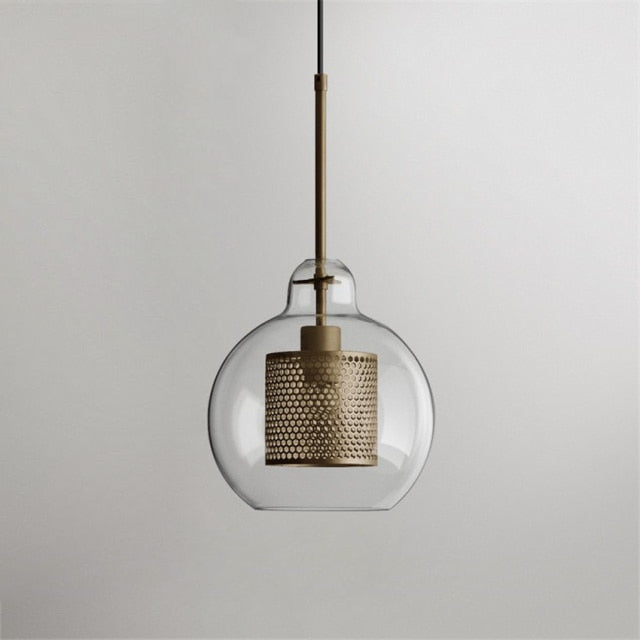 Modern Loft Glass Ball Pendant Light