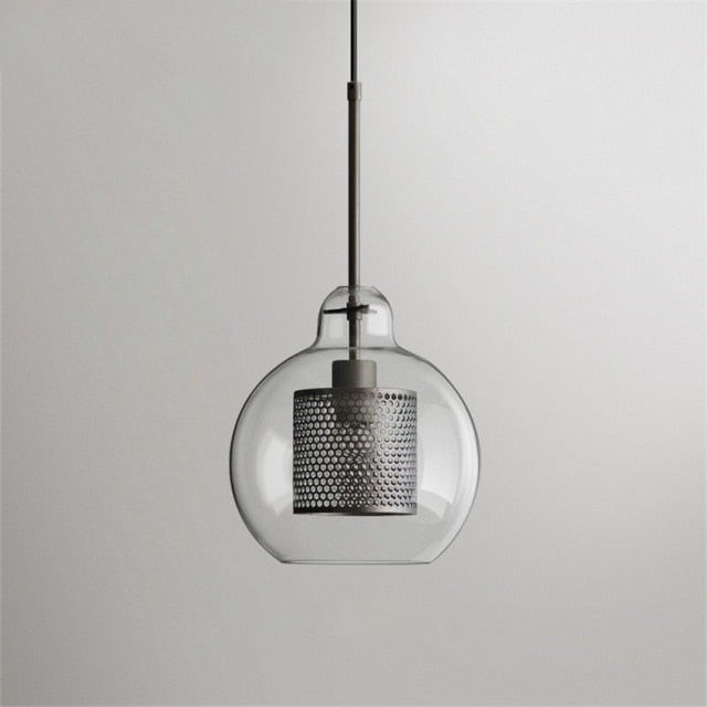 Modern Loft Glass Ball Pendant Light