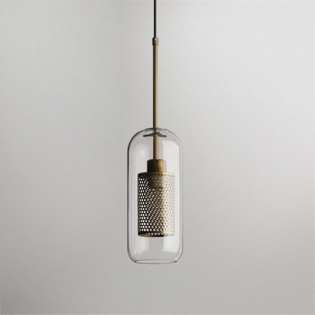 Modern Loft Glass Ball Pendant Light