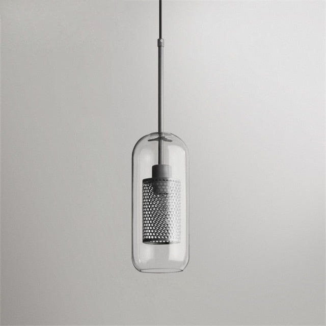 Modern Loft Glass Ball Pendant Light