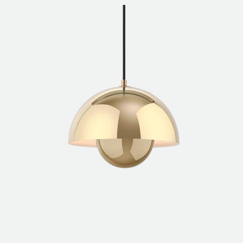 Semicircular Color Metal Pendant Light