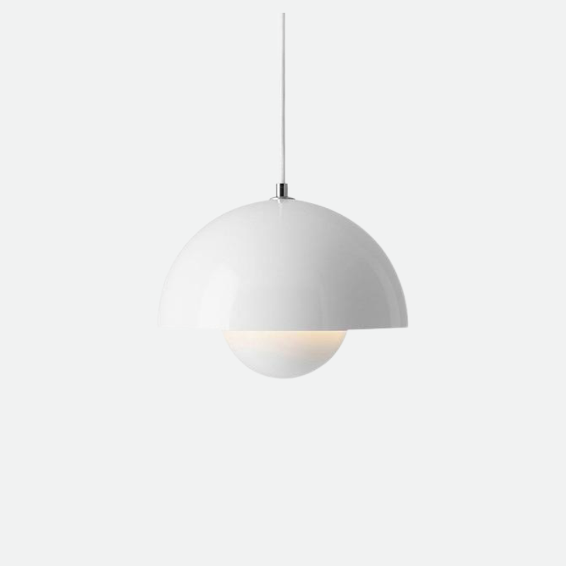 Semicircular Color Metal Pendant Light