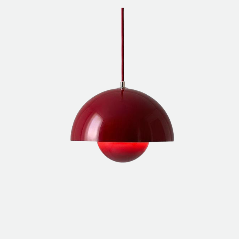 Semicircular Color Metal Pendant Light