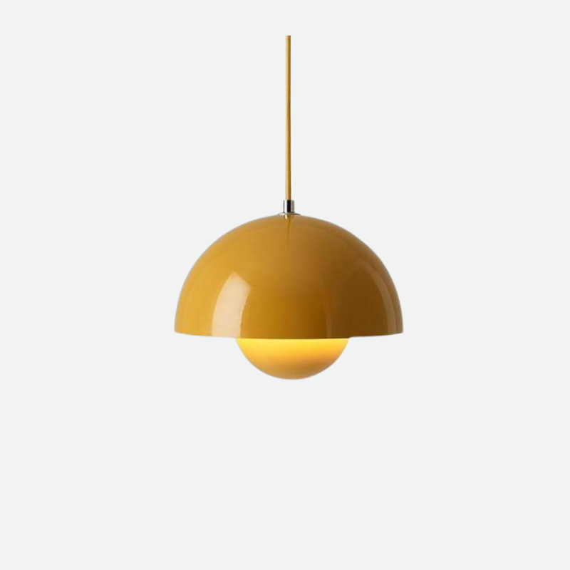 Semicircular Color Metal Pendant Light