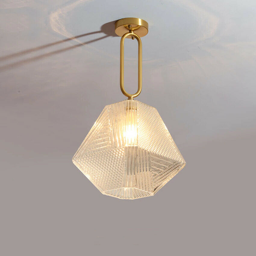 Elegance Diamond Glass Pendant Lamp