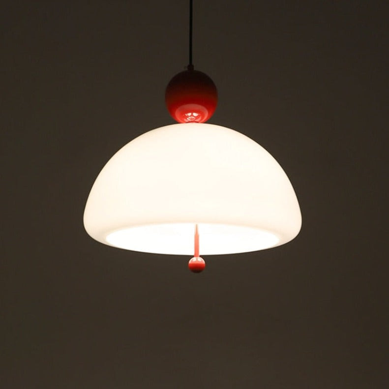 Nostalgic Retro Glass Pendant Light