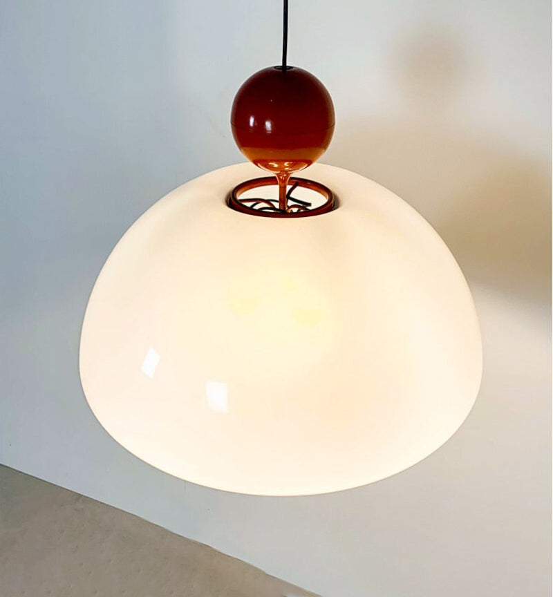 Nostalgic Retro Glass Pendant Light