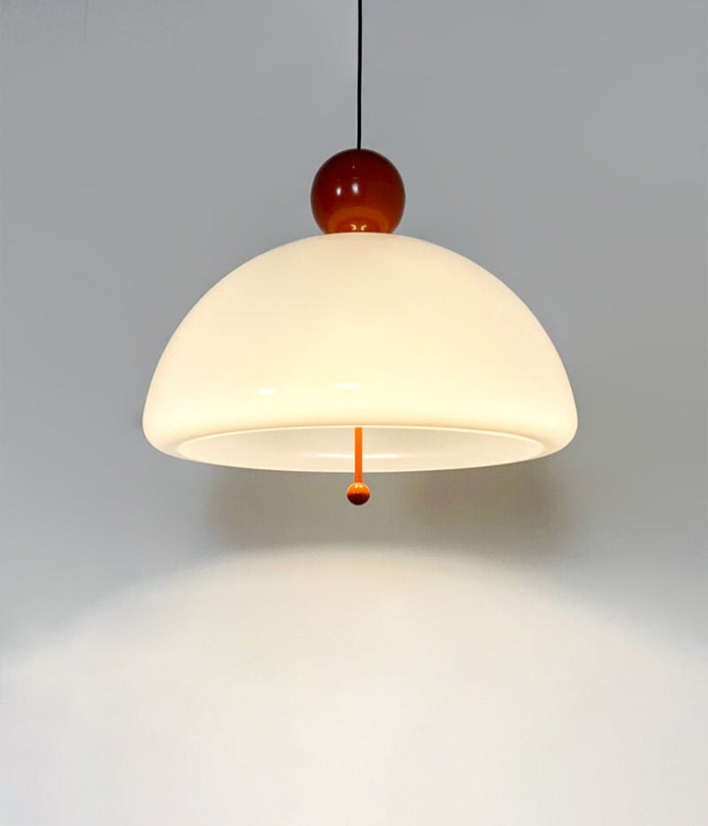 Nostalgic Retro Glass Pendant Light