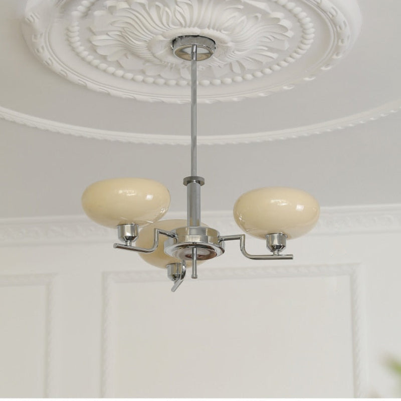 Bauhaus Modern French Chandelier