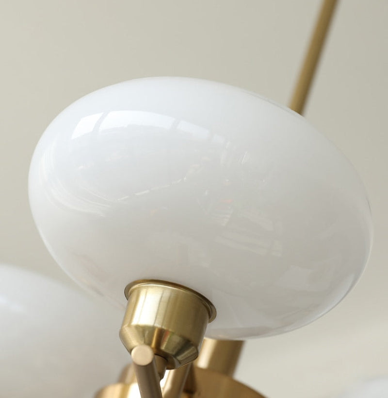 Bauhaus Modern French Chandelier
