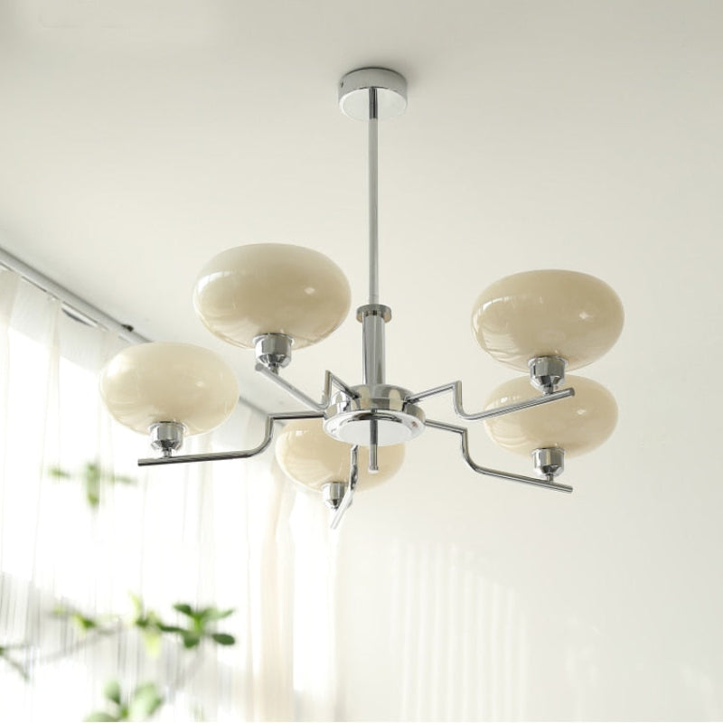 Bauhaus Modern French Chandelier