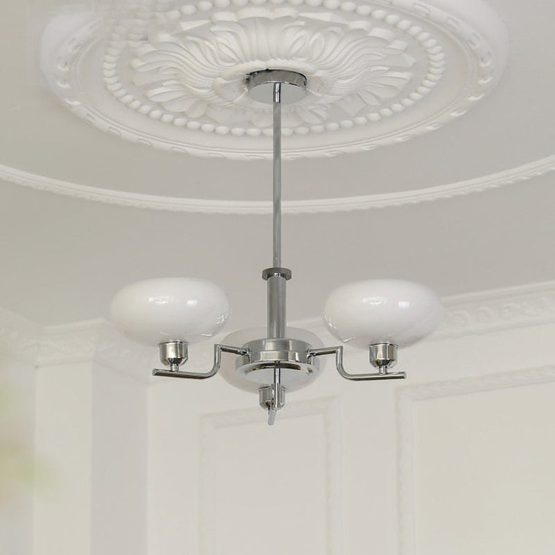 Bauhaus Modern French Chandelier