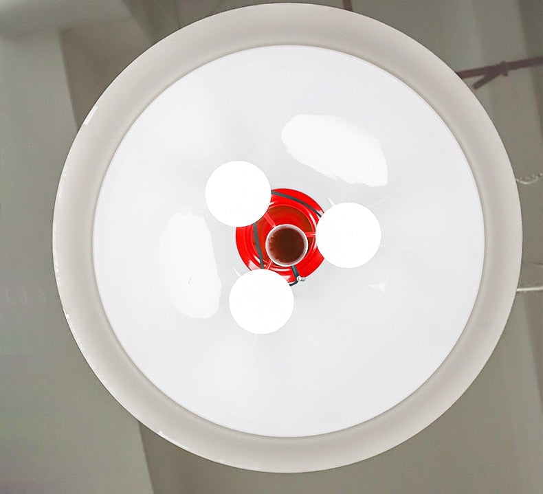 Nostalgic Retro Glass Pendant Light