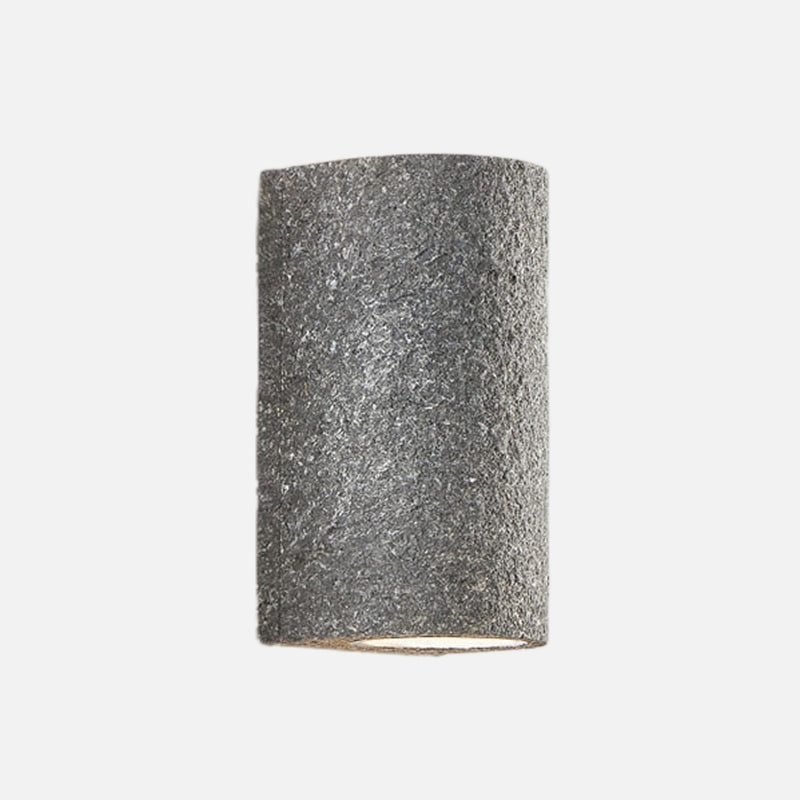 Japanese Retro Foyer Cement Wabi-Sabi LED Wall Lamp - Timeless